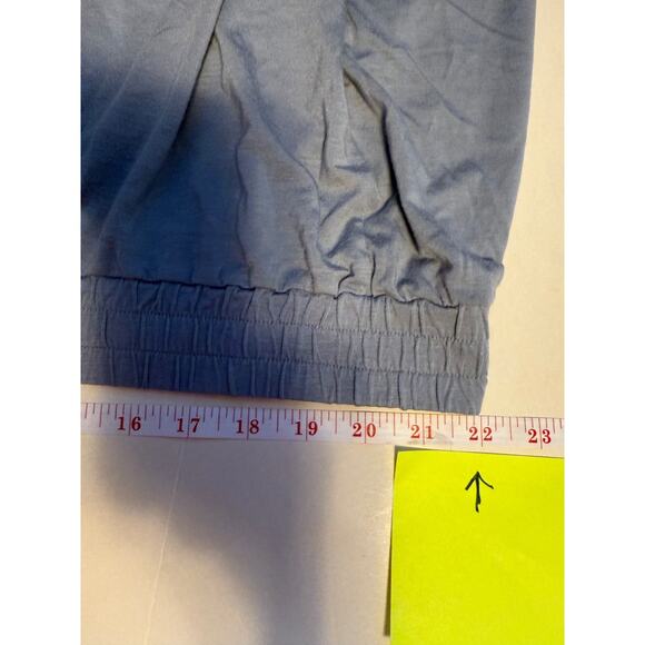 Athleta Joggers 3X Gray Stretch Tapered Pants Lounge Travel Lightweight Soft - Picture 5 of 7